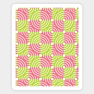 Circle Seamless Pattern 032#002 Sticker